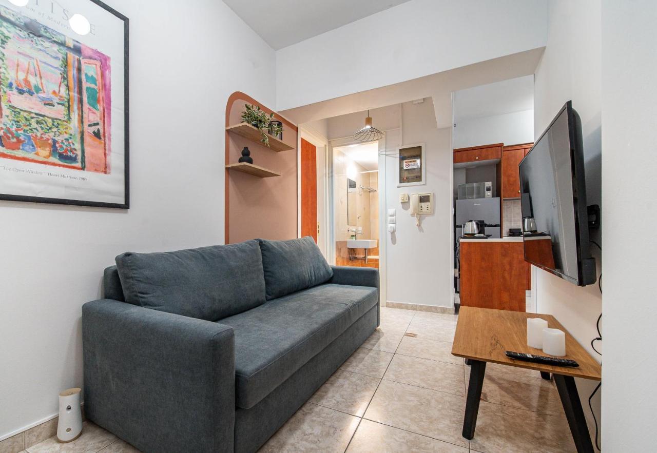 Per56 By Smart Cozy Suites - Right Next To The Metro - Parking - Available 24Hr Atenas Exterior foto